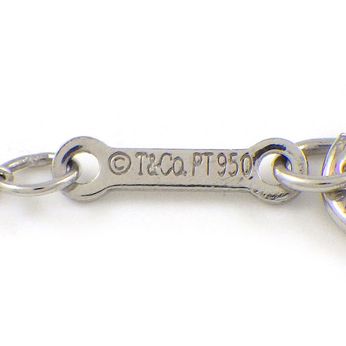ティファニー Tiffany & Co. ブレスレット バイザヤード 60099275 6ポイント ダイヤモンド PT950 【中古】