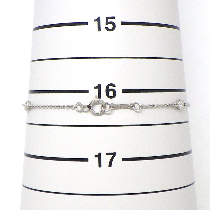 ティファニー Tiffany & Co. ブレスレット バイザヤード 60099275 6ポイント ダイヤモンド PT950 【中古】