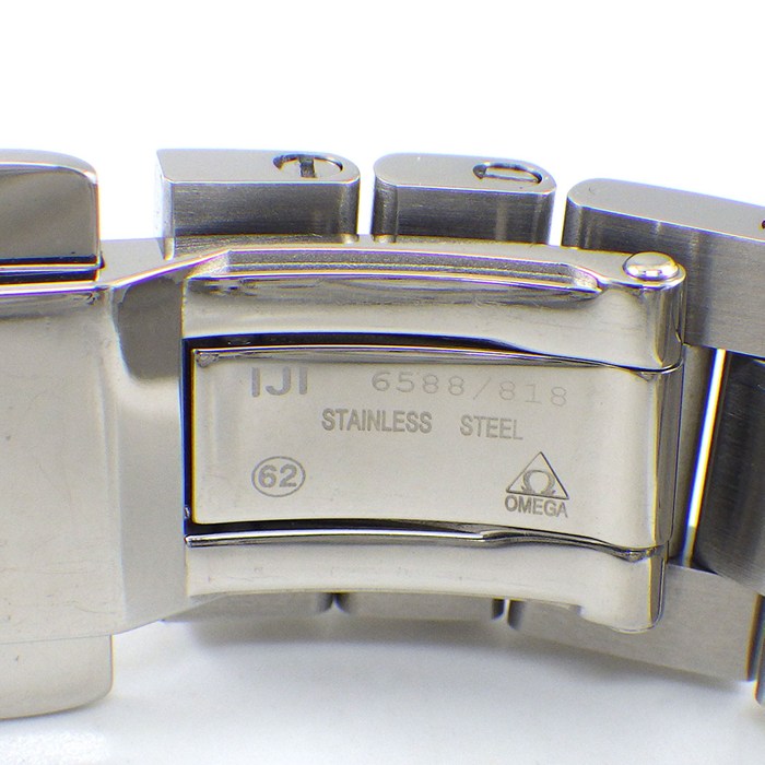 オメガ OMEGA 腕時計 シーマスター アクアテラ 150M 231.15.34.20.55.001 クロノメーター デイト 12ポイント ダイヤインデックス ダイヤベゼル ストライプ ホワイトシェル文字盤 SS 自動巻き 【箱・保付き】 【中古】