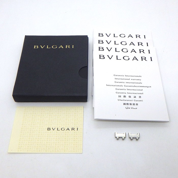 ブルガリ BVLGARI 腕時計 ブルガリブルガリ BB23SS/BB23WSSD ホワイト文字盤 デイト SS クオーツアナログ 【中古】