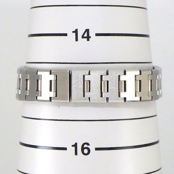 ブルガリ BVLGARI 腕時計 ブルガリブルガリ BB23SS/BB23WSSD ホワイト文字盤 デイト SS クオーツアナログ 【中古】