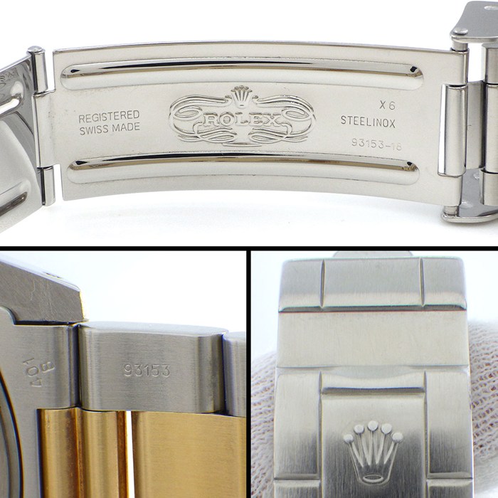 ロレックス Rolex 腕時計 サブマリーナー デイト 16613 A番 1998年-1999年製 カレンダー 回転ベゼル 夜光インデックス 夜光針 サンレイ ブルー文字盤 K18YG SS 自動巻き 【中古】