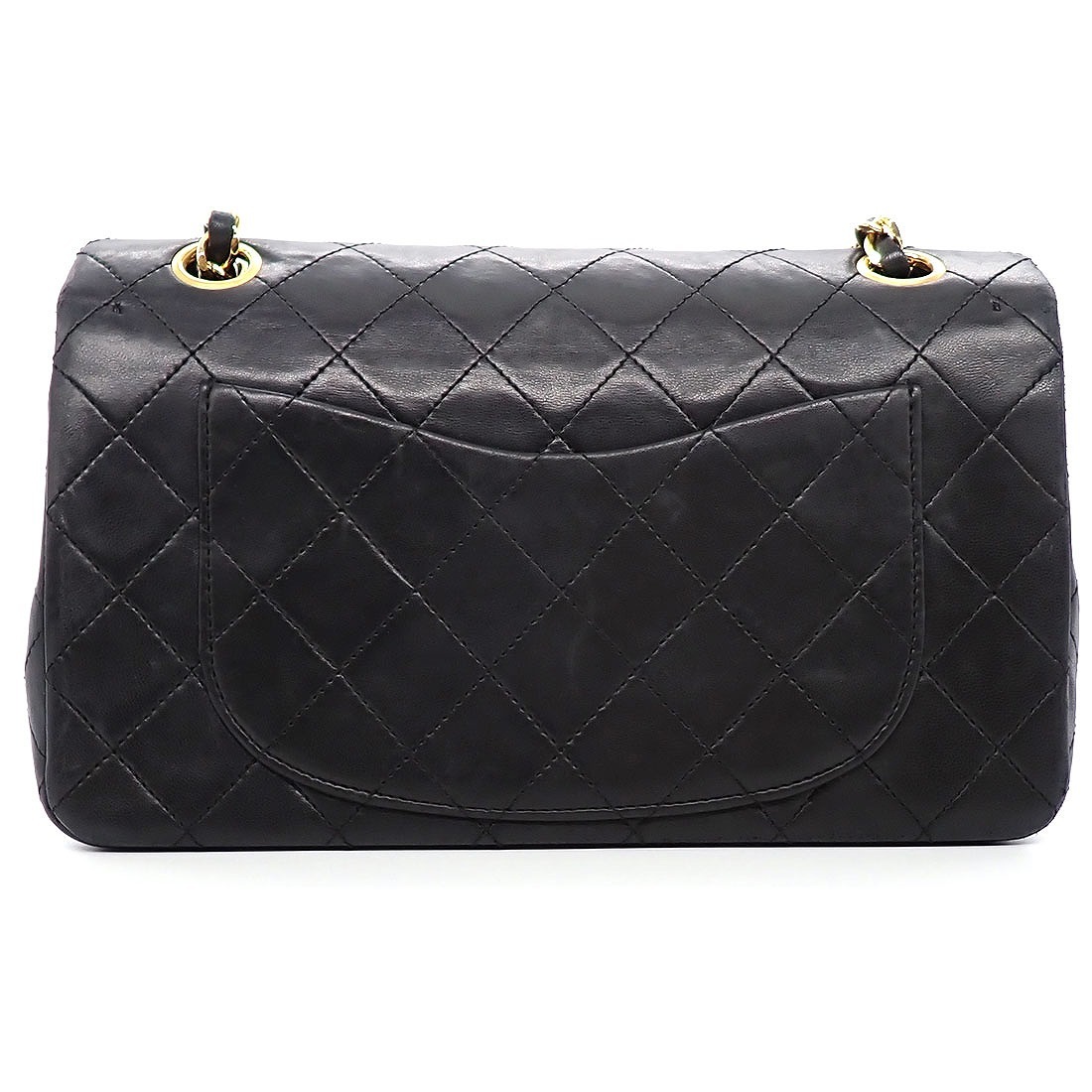 シャネル CHANEL ショルダーバッグ マトラッセ23 クラシック スモール A01113 2021年 ブラック ボルドー ラムスキン ゴールド金具 【中古】 シャネル CHANEL ショルダーバッグ マトラッセ23 クラシック スモール
