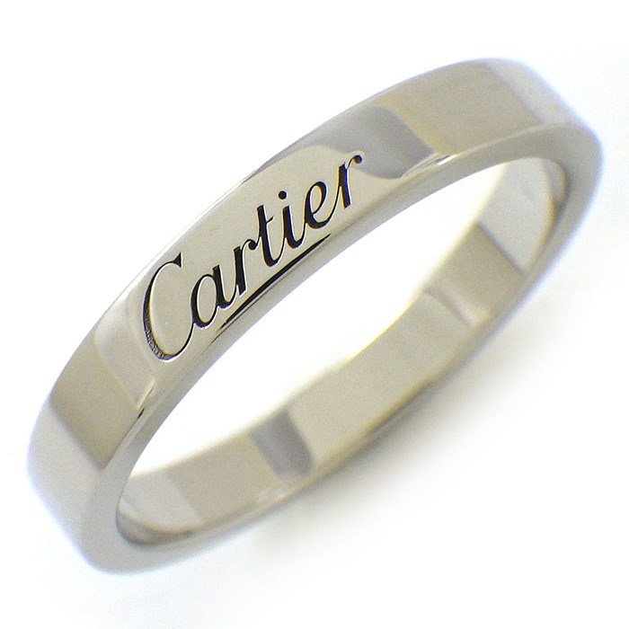 カルティエ Cartier リング C ドゥ カルティエ ウェディング バンド 