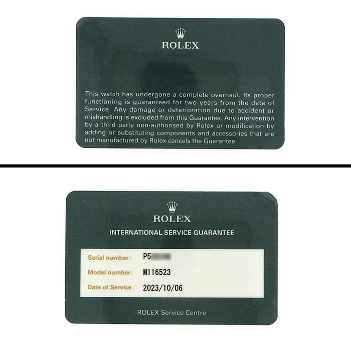 ロレックス Rolex 腕時計 コスモグラフ デイトナ M116523 P番（2000年製造） クロノグラフ タキメーター スモールセコンド シャンパンゴールド文字盤 K18YG SS 自動巻き 【中古】