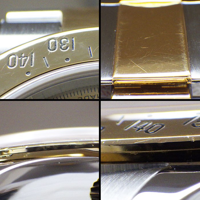 ロレックス Rolex 腕時計 コスモグラフ デイトナ M116523 P番（2000年製造） クロノグラフ タキメーター スモールセコンド シャンパンゴールド文字盤 K18YG SS 自動巻き 【中古】