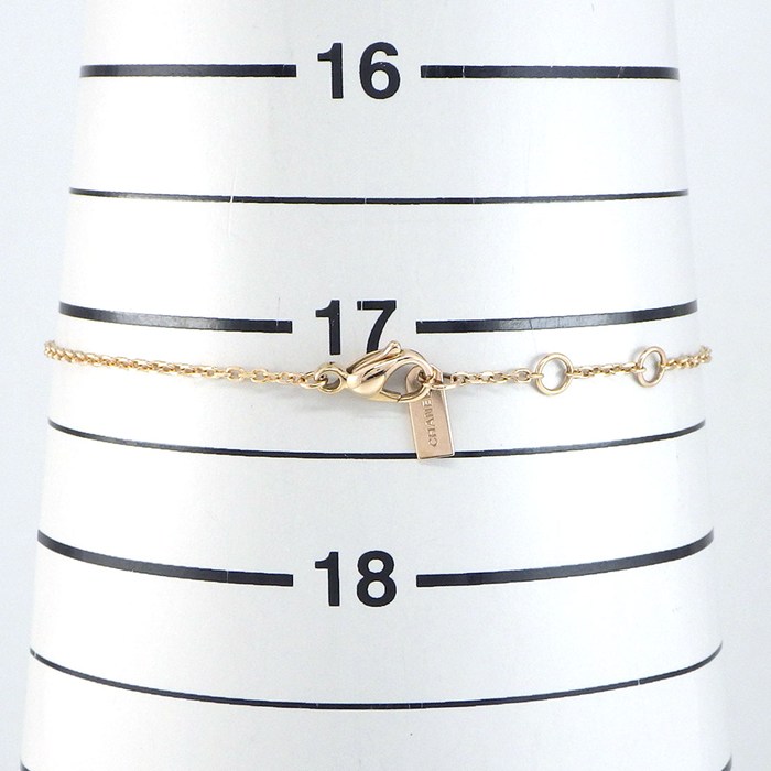シャネル CHANEL ブレスレット エクストレ ドゥ シャネル No.5 J12428 ドロップモチーフ 5ポイント ダイヤモンド 計0.16ct K18PG 【中古】