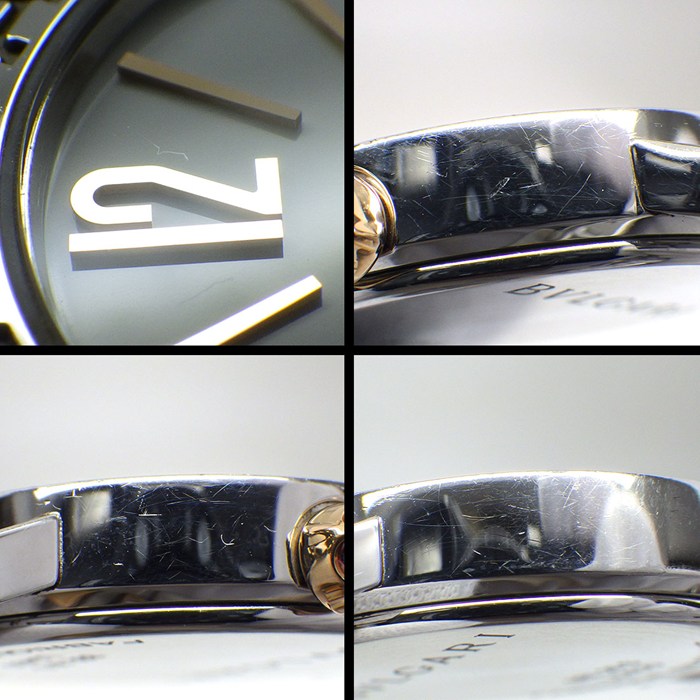 ブルガリ BVLGARI 腕時計 ブルガリブルガリ BBL26WSSPGD ホワイト文字盤 K18PG SS クオーツアナログ 【中古】