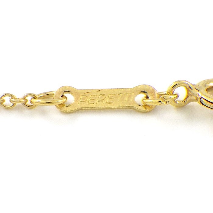 ティファニー Tiffany & Co. ネックレス エターナルサークル K18YG 【中古】