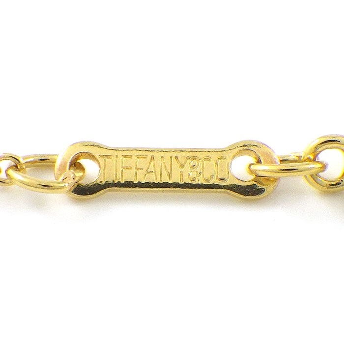ティファニー Tiffany & Co. ネックレス エターナルサークル K18YG 【中古】