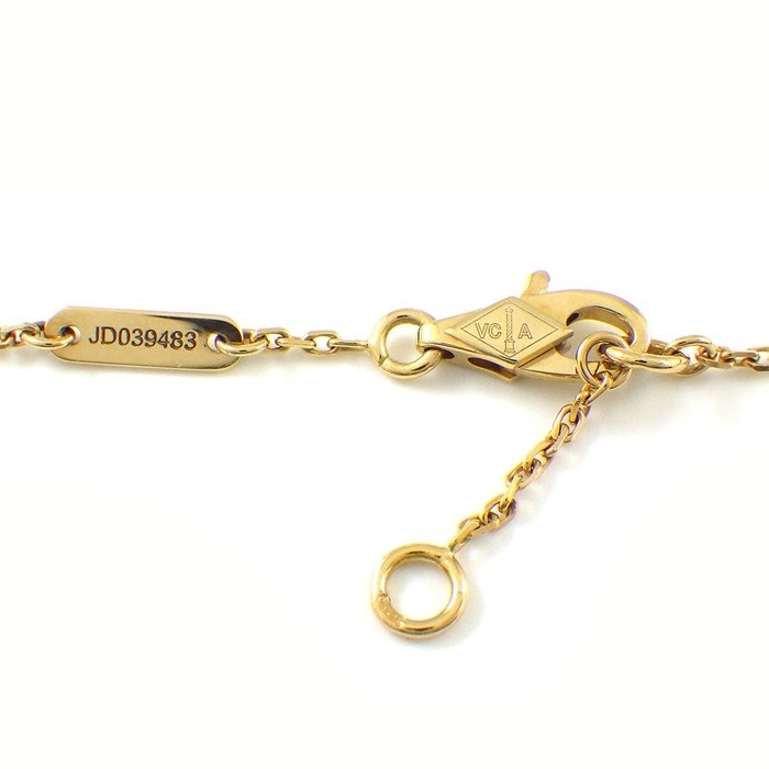 ヴァンクリーフ＆アーペル Van Cleef & Arpels ブレスレット フリヴォル ミニモデル VCARP7SC00 1ポイント エメラルド K18YG 【中古】
