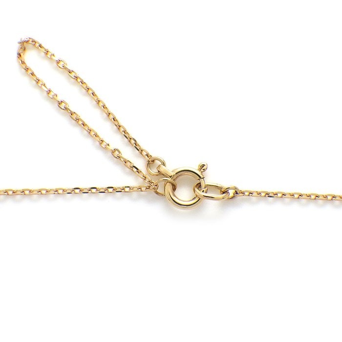 ココシュニック Cocoshnik ネックレス スタッズ ピラミッド ラウンド サークル K10YG メタル 【中古】