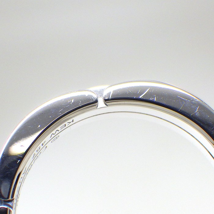 カルティエ Cartier リング マイヨンパンテール ウェディング バンド B4098900 2連 セミパヴェ 42ポイント ダイヤモンド 計0.30ct K18WG 10号 / #50 【箱・保付き】 【中古】