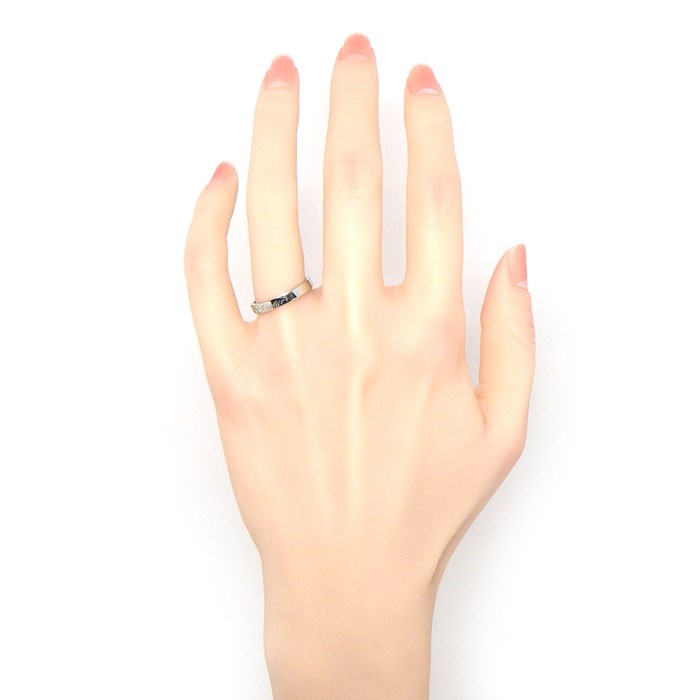 カルティエ Cartier リング C ドゥ カルティエ ウェディング バンド  