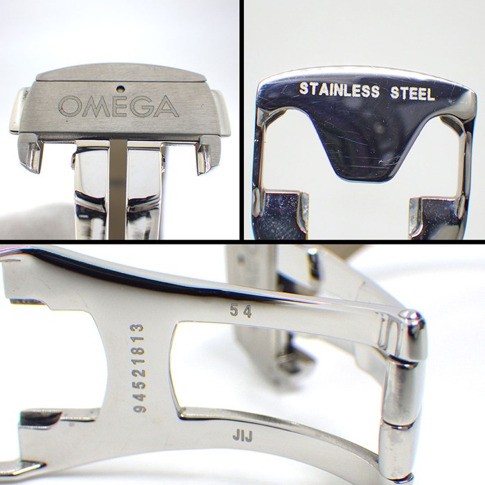 オメガ OMEGA 腕時計 デ・ヴィル アワービジョン 431.13.42.51.02.001 クロノメーター クロノグラフ デイト スモールセコンド シルバー文字盤 SS ブラック アリゲーターレザーベルト 自動巻き 【箱・保付き】 【中古】