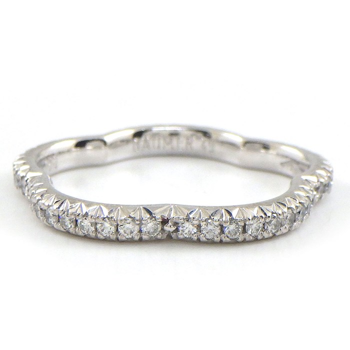 シャネル CHANEL リング カメリア フルエタニティ ダイヤモンド K18WG 9号 / #49 【中古】