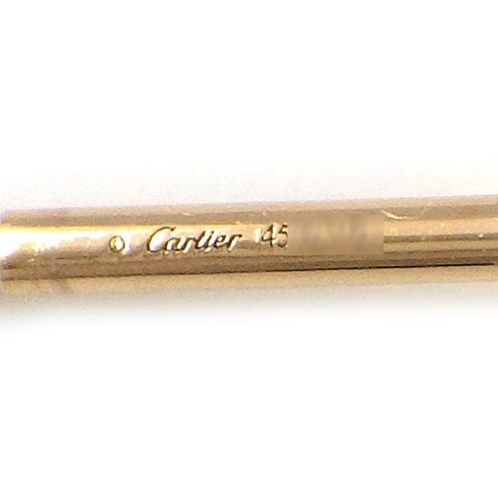 カルティエ Cartier ピアス ダムール B8043400 サフィール レジェ オンライン限定 ピンクサファイア K18PG 【箱・保付き】 【中古】