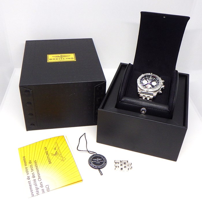 ブライトリング Breitling】腕時計 クロノマット44 GMT AB042011