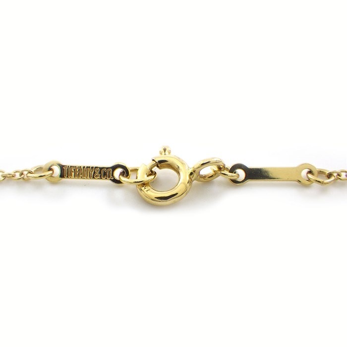 ティファニー Tiffany & Co. ネックレス ティアドロップ ラピスラズリ K18YG 【中古】