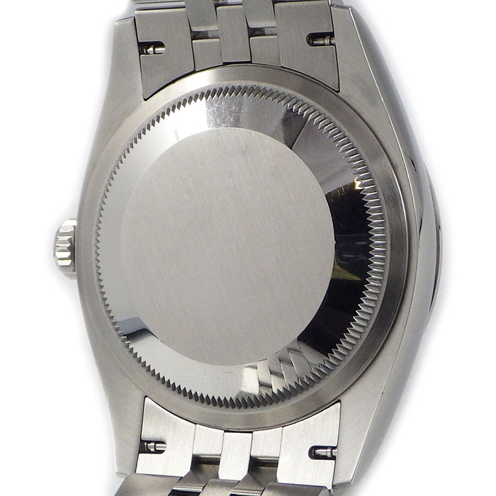 ロレックス Rolex 腕時計 デイトジャスト 126234 ルーレット刻印 スレート文字盤 ローマンインデックス デイト 夜光針/インデックス K18WG SS 自動巻き 【箱・保付き】 【中古】