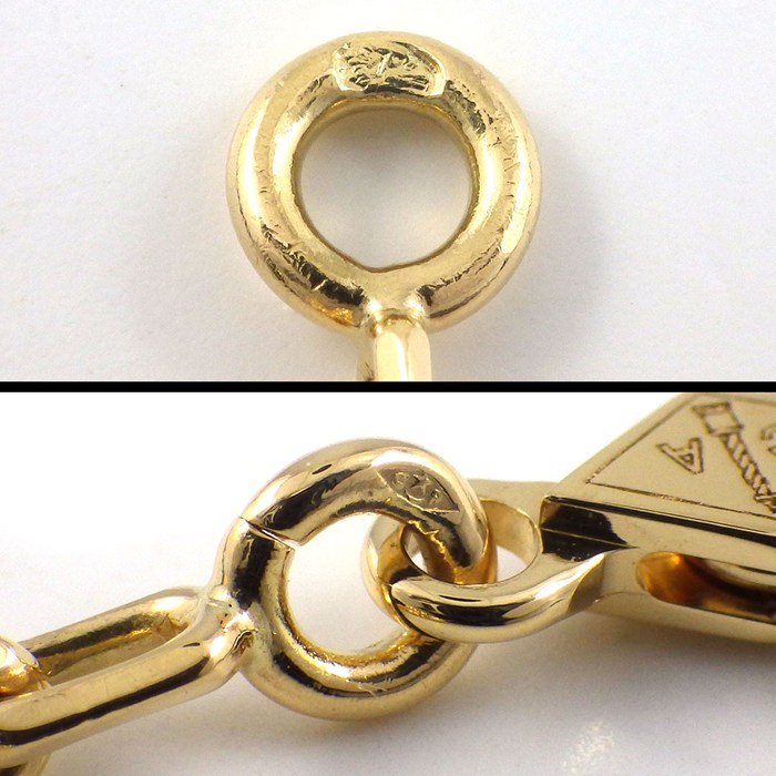 ヴァンクリーフ&アーペル Van Cleef & Arpels ブレスレット ヴィンテージアルハンブラ 5モチーフ VCARP3JK00 ギヨシェ K18YG 【中古】