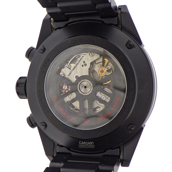 タグ・ホイヤー TAG Heuer】腕時計 カレラ CAR2A91 黒 ブラック