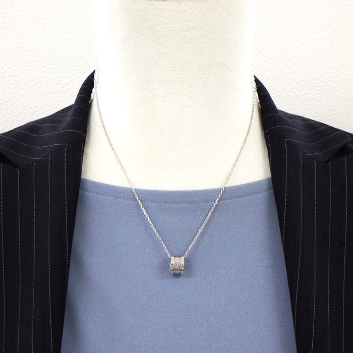 グッチ GUCCI】ネックレス アイコン トワール GG ロゴ K18WG