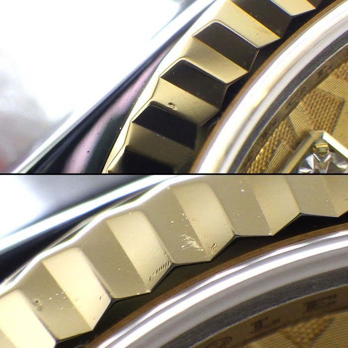 ロレックス Rolex 腕時計 デイトジャスト 179173G ルーレット刻印