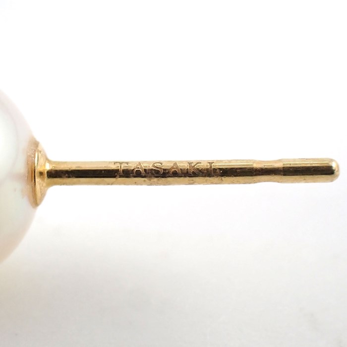 タサキ 田崎真珠 TASAKI ピアス デインジャー ホーン E-3658-18KYG 角