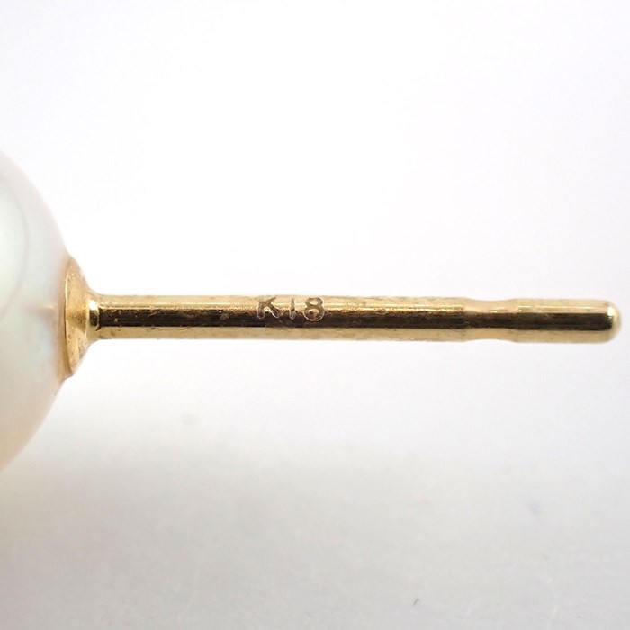 タサキ 田崎真珠 TASAKI ピアス デインジャー ホーン E-3658-18KYG 角