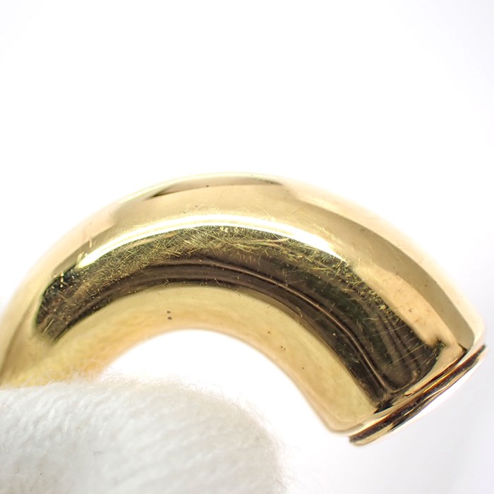 タサキ 田崎真珠 TASAKI ピアス デインジャー ホーン E-3658-18KYG 角