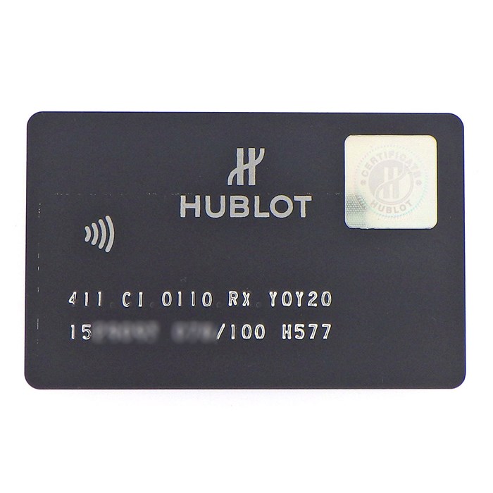 ウブロ Hublot 腕時計 ビッグバン オールブラック カモ ヨウジヤマモト 411.CI.0110.RX.YOY20 日本限定100本 スケルトン文字盤 クロノグラフ スモールセコンド セラミック ラバー 黒 自動巻き 【箱・保付き】 【中古】