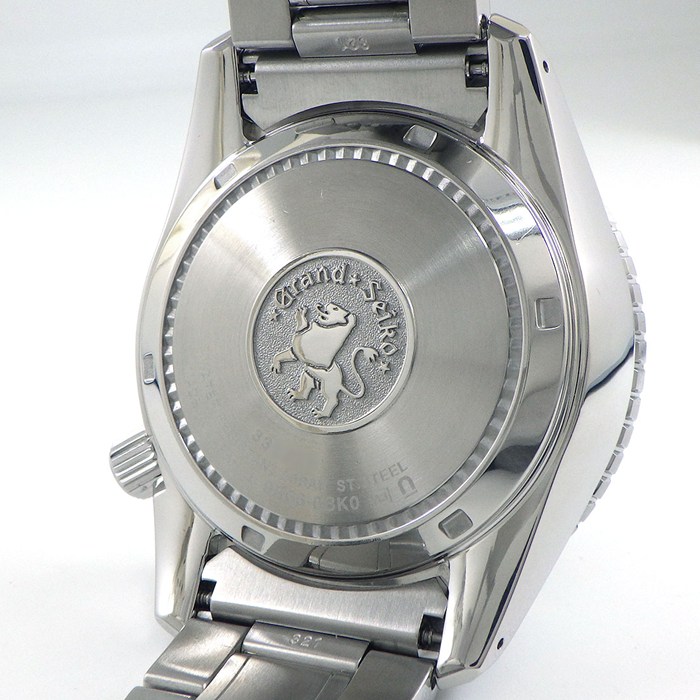 グランドセイコー Grand Seiko 腕時計 スポーツコレクション SBGE295/9R66-0BK0 マスターショップ限定 グリーン文字盤 デイト 回転ベゼル GMT SS スプリングドライブ 【中古】
