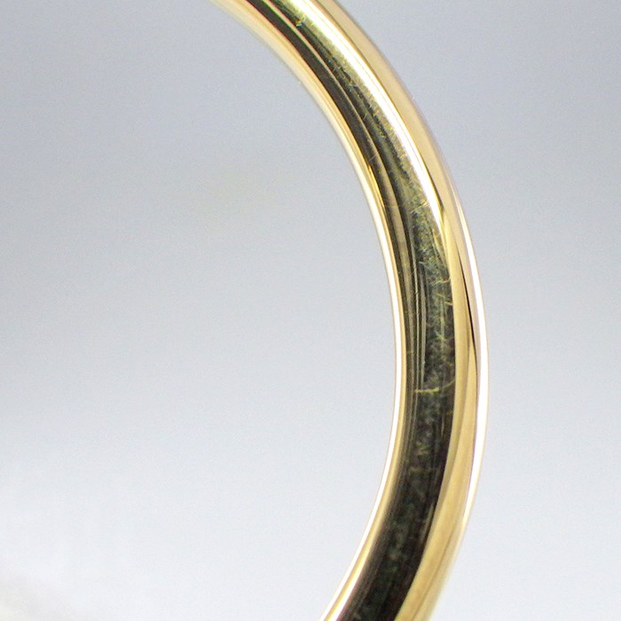 【ダイヤモンド】 リング 3ポイント レクタンギュラー モディファイド ブリリアントカット ダイヤモンド 0.572ct(K/SI2) / 0.48ct(K/SI1) / 0.459ct(K/VS1) K18YG 11.5号 【中古】