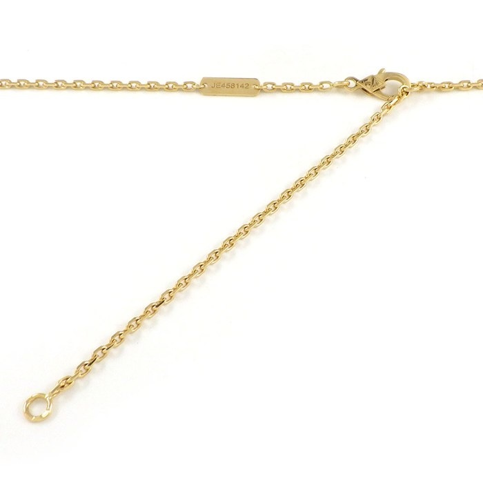 ヴァンクリーフ&アーペル Van Cleef & Arpels ロングネックレス マジックアルハンブラ VCARO9VA00 マラカイト K18YG 【中古】