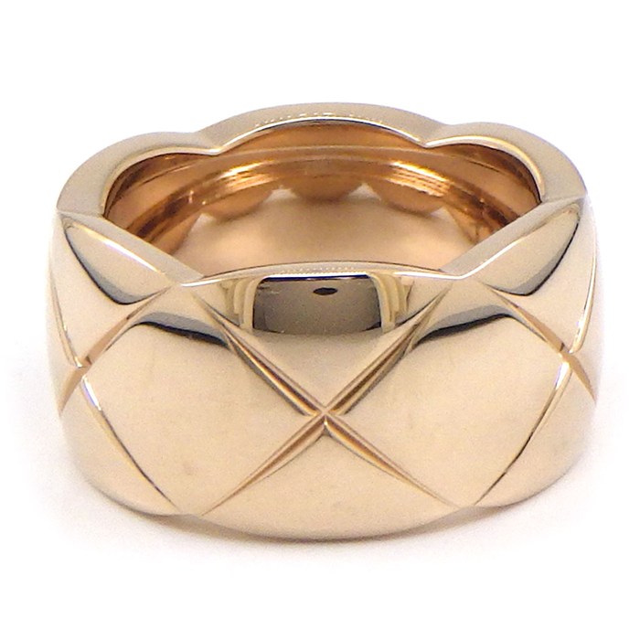 シャネル CHANEL リング ココクラッシュ ラージ J10818 K18PG 13号 / #53 【中古】