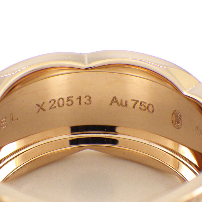 シャネル CHANEL リング ココクラッシュ ラージ J10818 K18PG 13号 / #53 【中古】