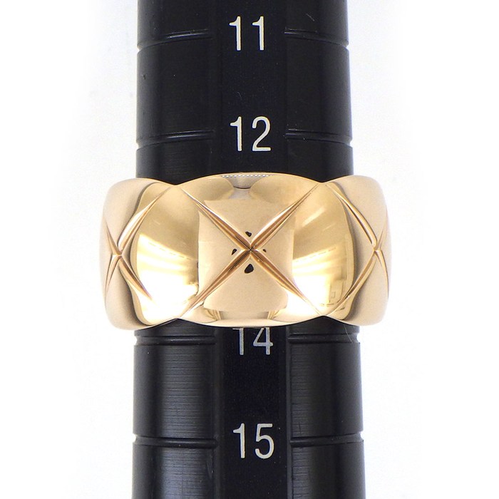 シャネル CHANEL リング ココクラッシュ ラージ J10818 K18PG 13号 / #53 【中古】
