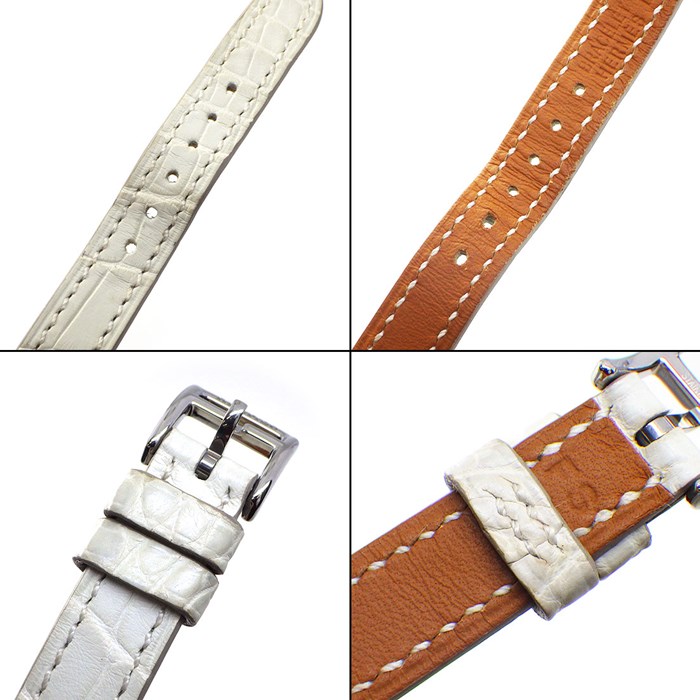 エルメス HERMES 腕時計 ナンタケット PM 33mm NA2.230 ダイヤモンド