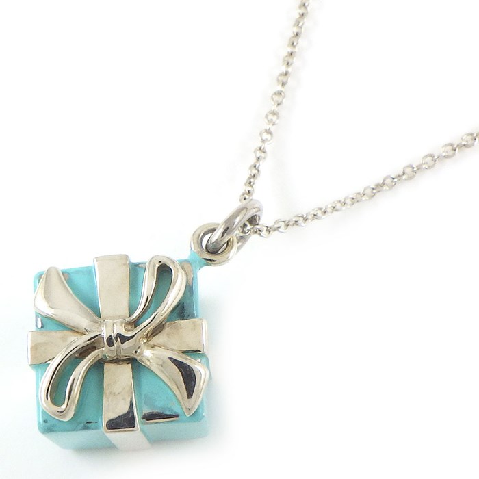 ティファニー Tiffany & Co. ネックレス ブルー ギフトボックス 