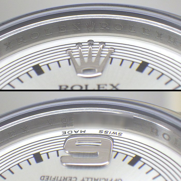 ロレックス Rolex 腕時計 オイスター パーペチュアル 176200 V番 2009年製 ルーレット刻印 シルバー文字盤 SS 自動巻き 【中古】