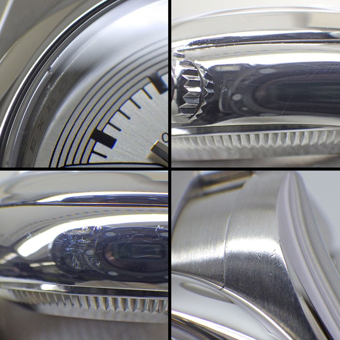 ロレックス Rolex 腕時計 オイスター パーペチュアル 176200 V番 2009年製 ルーレット刻印 シルバー文字盤 SS 自動巻き 【中古】