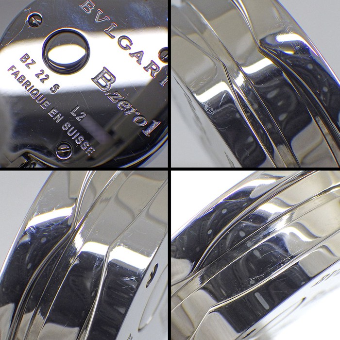 ブルガリ BVLGARI 腕時計 B.zero1 ビーゼロワン Sサイズ BZ22S/BZ22BSS ブラック文字盤 SS クオーツアナログ 【箱・保付き】 【中古】
