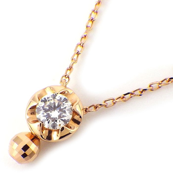 FOREVERMARK /K18PG ダイヤモンド ペンダント