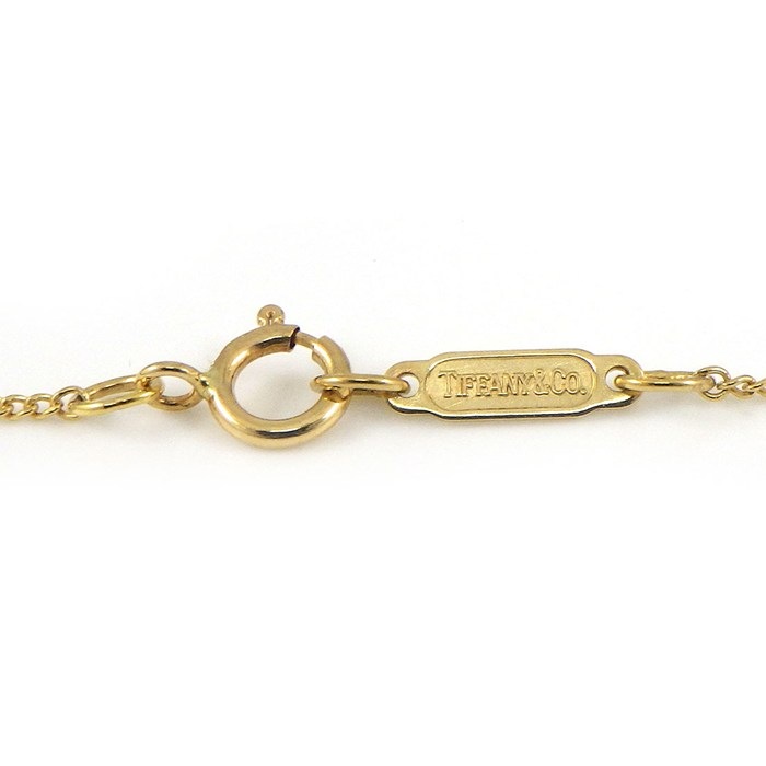 ティファニー Tiffany & Co. ネックレス リボンモチーフ K18YG 【中古】
