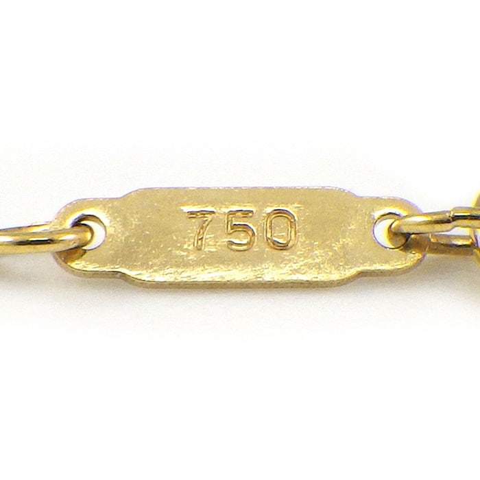 ティファニー Tiffany & Co. ネックレス リボンモチーフ K18YG 【中古】