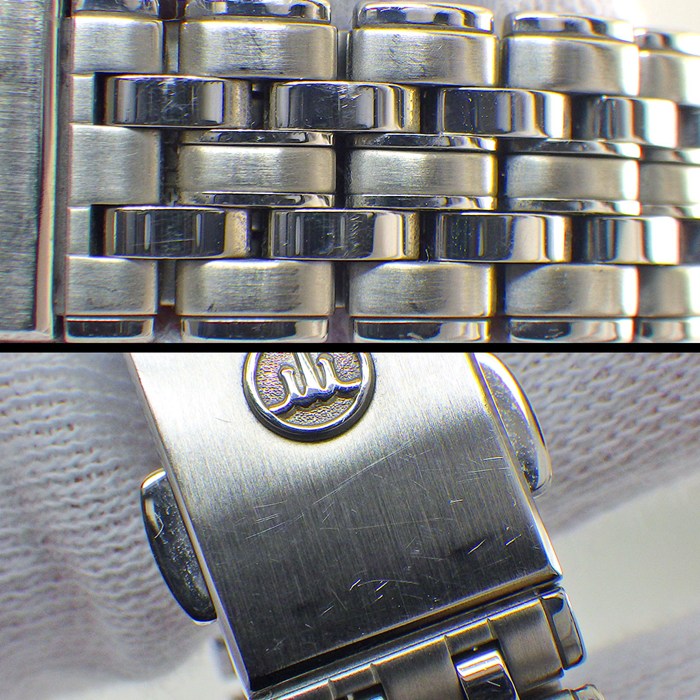 クレドール CREDOR 腕時計 4J81-0B20 シルバー文字盤 K18WG SS クオーツアナログ 【中古】