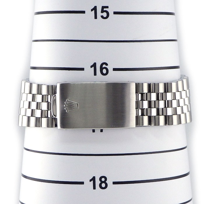 ロレックス Rolex 腕時計 デイトジャスト 16234G W番 1994-1995年製 10ポイント ダイヤインデックス サンレイ ブルー文字盤 K18WG SS 自動巻き 【中古】