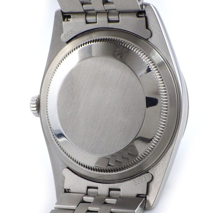 ロレックス Rolex 腕時計 デイトジャスト 16234G W番 1994-1995年製 10ポイント ダイヤインデックス サンレイ ブルー文字盤 K18WG SS 自動巻き 【中古】