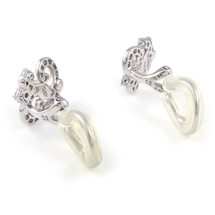 SABIRTH】K18PG/WGダイヤモンドピアス